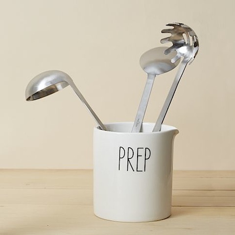 West Elm Labeled Kitchen Utility Jar