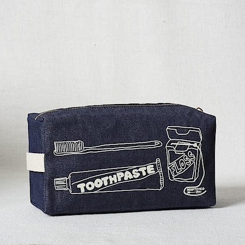 West Elm Maptote Dopp Kit
