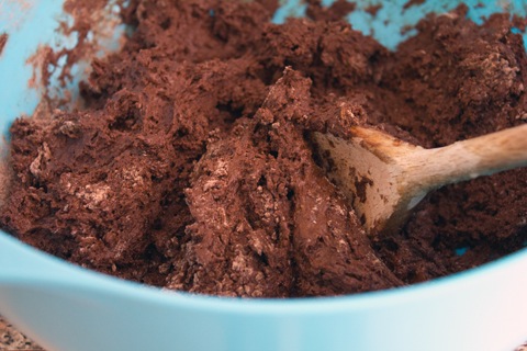 Chocolate Caramel Doughnuts Holes Batter.jpg