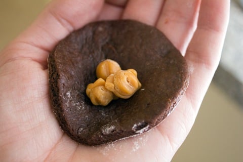Chocolate Caramel Doughnuts Holes Caramel Filled.jpg