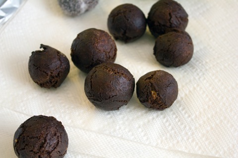 Chocolate Caramel Doughnuts Holes Fried.jpg