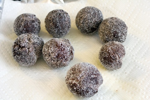 Chocolate Caramel Doughnuts Holes Sugar.jpg
