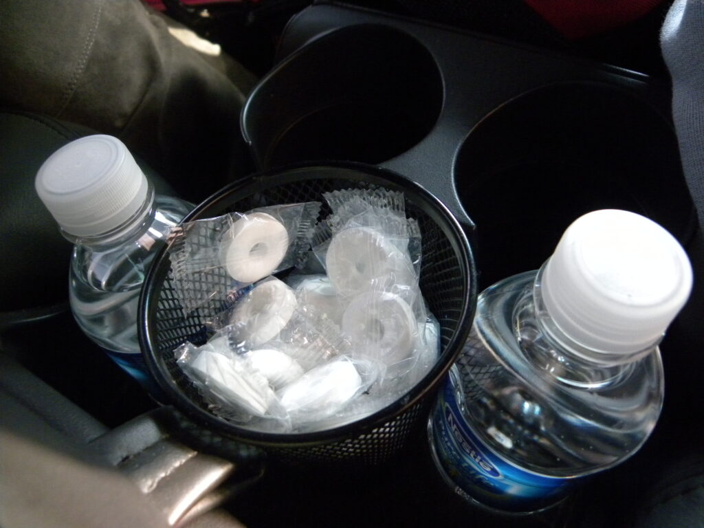 mints and water mints and water
