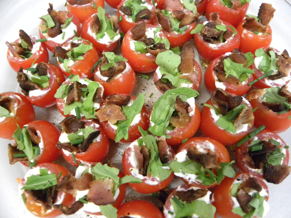 blt stuffed tomatoes 