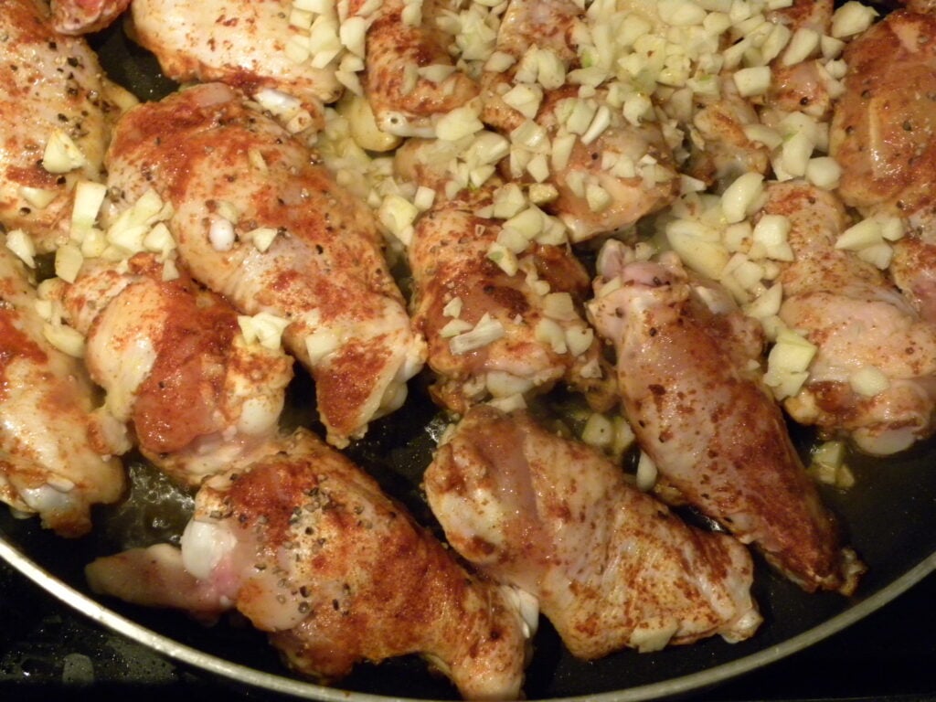 chicken and garlic chicken and garlic