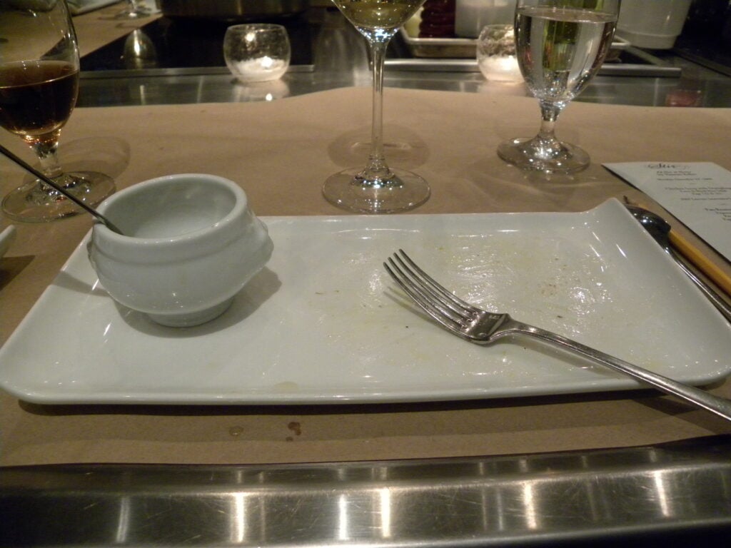 empty plates