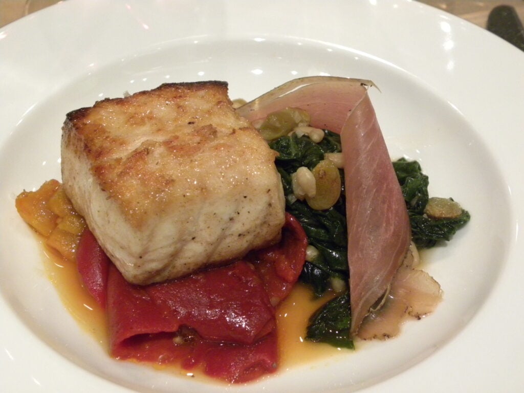 pan-roasted sturgeon