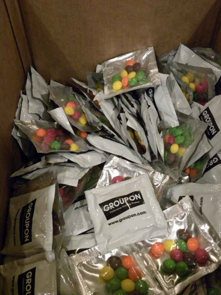 Groupon Skittles