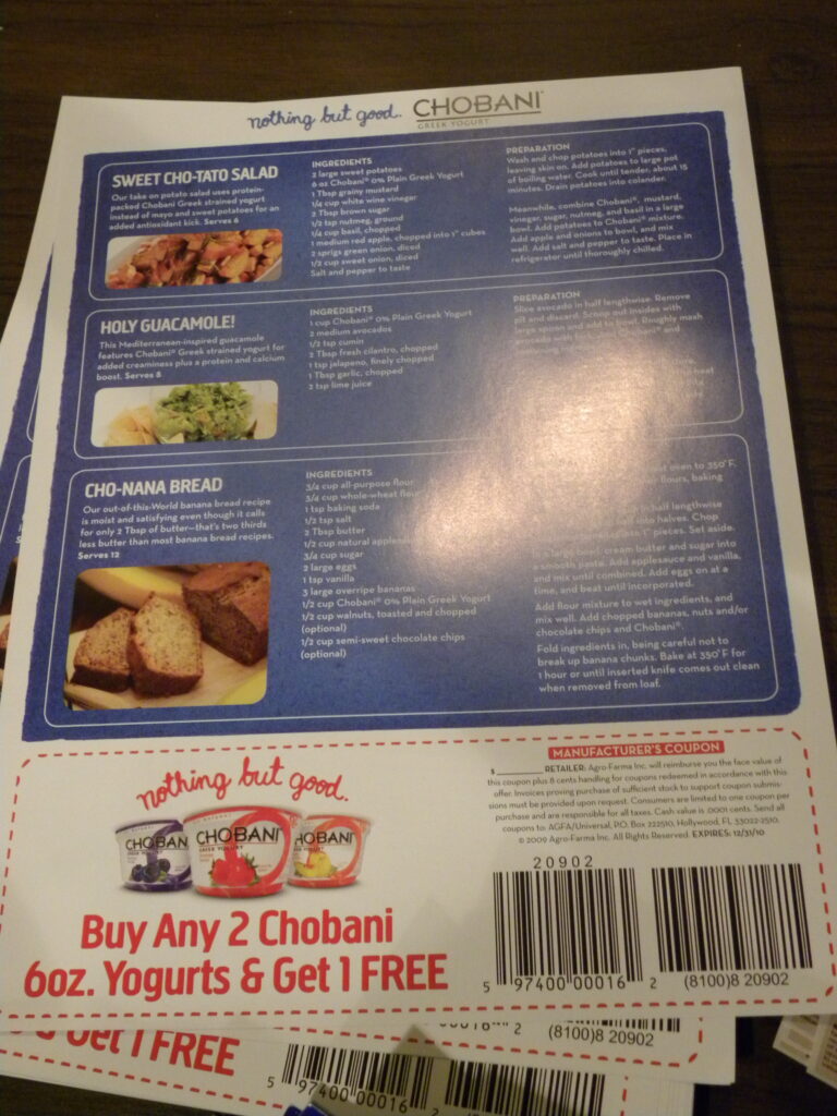 Chobani Coupon