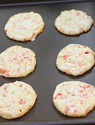 Egg Nog Peppermint Cookies- Cookies Baked.jpg