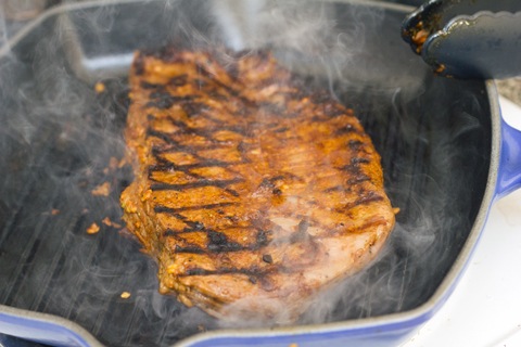 Flank Steak Gorgonzola Quesadilla Steak Grill 2.jpg