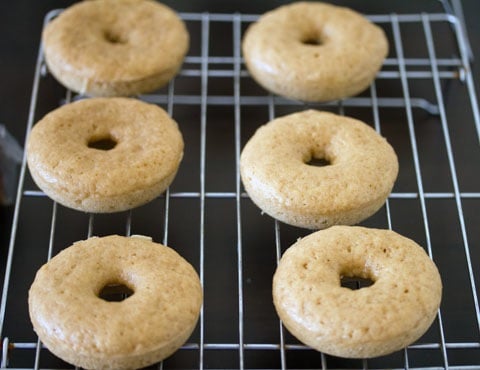 Guinness Doughnuts with Whiskey Frosting Cooling.jpg