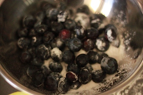 Blueberries in Flour IMG_7592