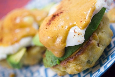 Mexican Eggs Benedict with Chorizo Biscuits and Chipotle Hollandaise Sauce 10.jpg