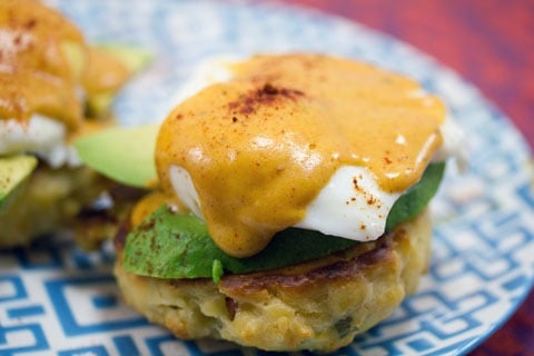 Mexican Eggs Benedict with Chorizo Biscuits and Chipotle Hollandaise Sauce 9.jpg