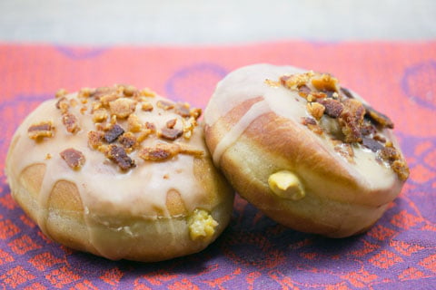 Pumpkin Doughnuts with Maple Bacon Frosting 17.jpg