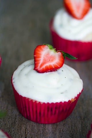 Strawberry Cupcakes with Mint Goat Cheese Buttercream 3.jpg