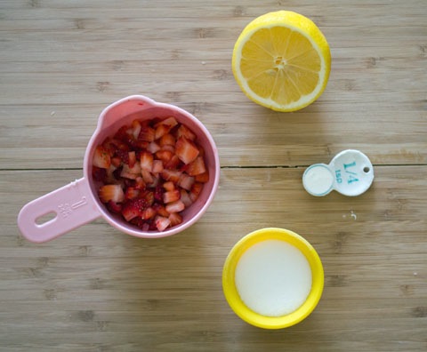 Strawberry Cupcakes with Mint Goat Cheese Buttercream Filling Ingredients.jpg