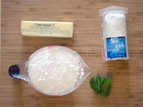 Strawberry Cupcakes with Mint Goat Cheese Buttercream Frosting Ingredients.jpg