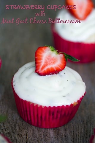 Strawberry Cupcakes with Mint Goat Cheese Buttercream.jpg