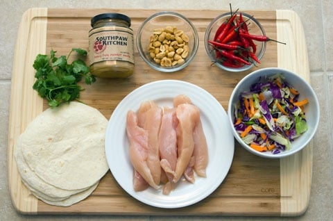 Thai Chicken Tacos with Peanut Sauce Ingredients.jpg